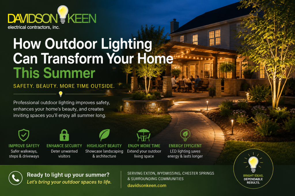 how outdoor lighting can transform your home